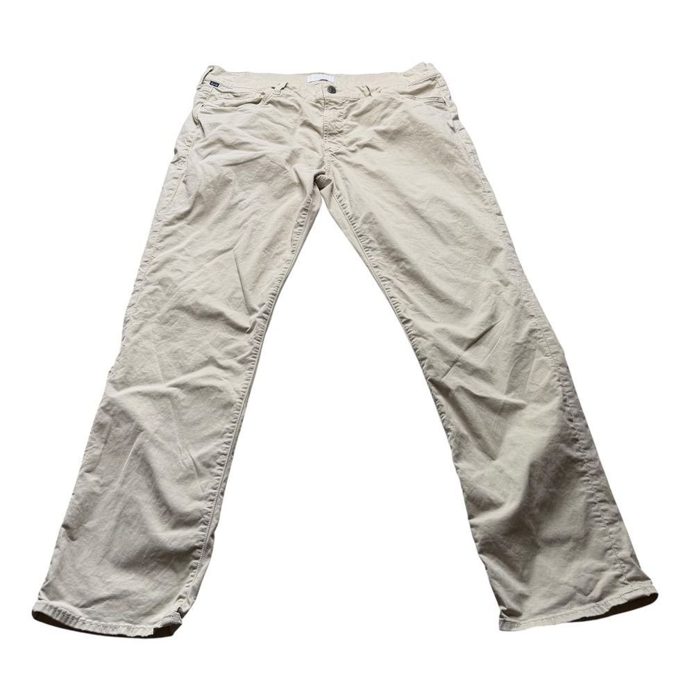 CITIZENS OF HUMANITY Gage Chino Tan Slim Straight Men's Size 38